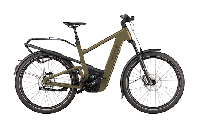Riese &amp; Müller Delite5 GT pinion / amber / 51 cm / Cockpit avec Multi-adaptateur / 800 Wh / Offroad kit /  Chaîne antivol supplémentaire avec sacoche Vaude / Puce RX ChiP / Code de configuration F01315_0401090814111507