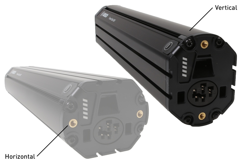 Bosch Batterie PowerTube 400 Vertikal - différence