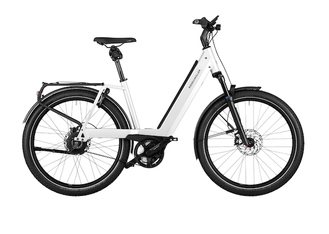 RIESE&amp;MÜLLER NEVO 4 GT VARIO / 43cm / Pure White / BATTERIE 625 Wh / KIT CONFORT / COCKPIT INTUVIA 100 / OPTION GX / ( Code configuration F00914_04022412101308 )